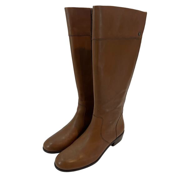CORSO COMO British Tan Leather Boots SZ 8.5 - Picture 1 of 14